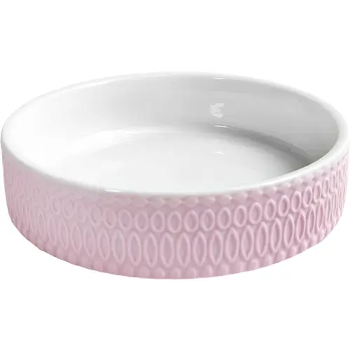 Чашка для кошек Jalo 250 мл, керамическая, розовая
