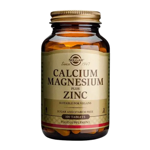 Solgar Calcium Magnesium Plus Zinc - Кальций-магний-цинк 100 табл.
