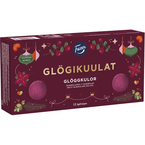 Glögikuulat Fazer 260 g candy box