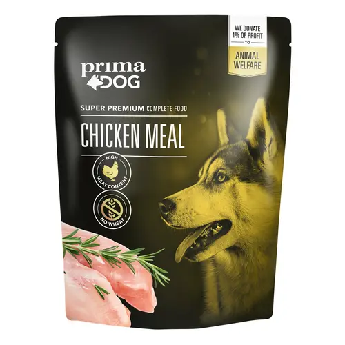 Корм для собак PrimaDog 260 г, порция курицы
