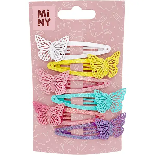 Заколка для волос Miny Perhonen 6 шт/кор.