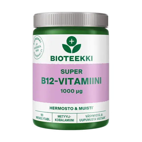 Biotek's Super B12 - витамин 1000 мкг 90 табл.