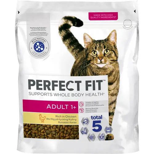 Корм для кошек Perfect Fit 1,4 кг для взрослых кур