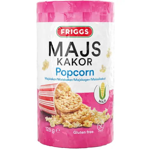 Кукурузный пирог Friggs 125 г попкорн