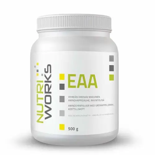Nutri Works EAA Green Apple - аминокислотный порошок 500 г - удален
