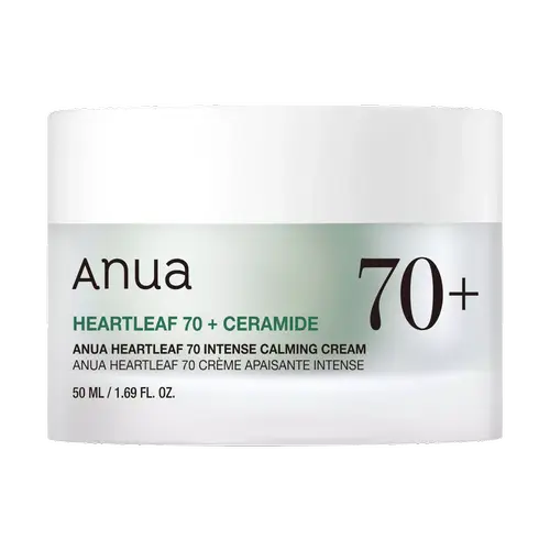 Интенсивный успокаивающий крем Anua Heartleaf 70% - крем для лица 50 мл