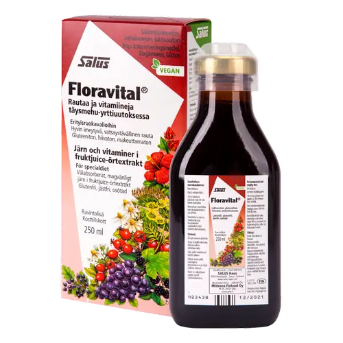 Salus Floravital - Железо и витамины 250 мл