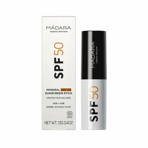 Солнцезащитный стик Madara Mineral Sunscreen Stick - Солнцезащитный стик SPF50 12 г