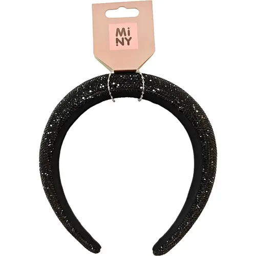 Повязка на голову Miny черная