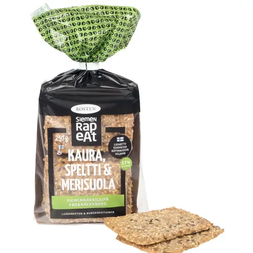 Хлеб с семечками 250 г Овес, полба и морская соль