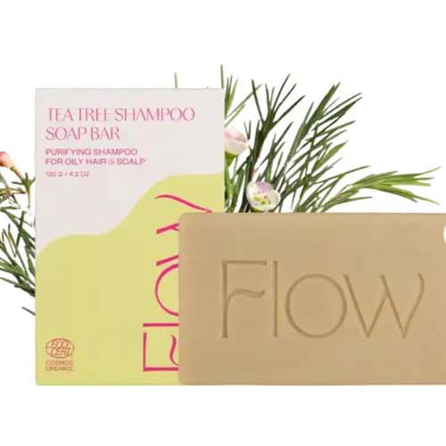 Шампунь-мыло Flow Tea Tree - мыло с экстрактом чайного дерева 120 г
