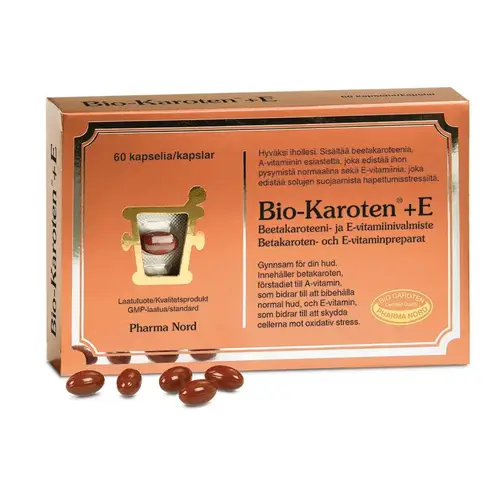 Pharma Nord Био-Каротин+E 60 капсул
