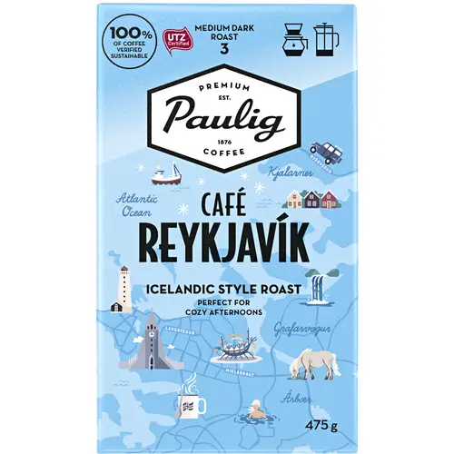 Café Reykjavik 475 г мелкомолотого кофе