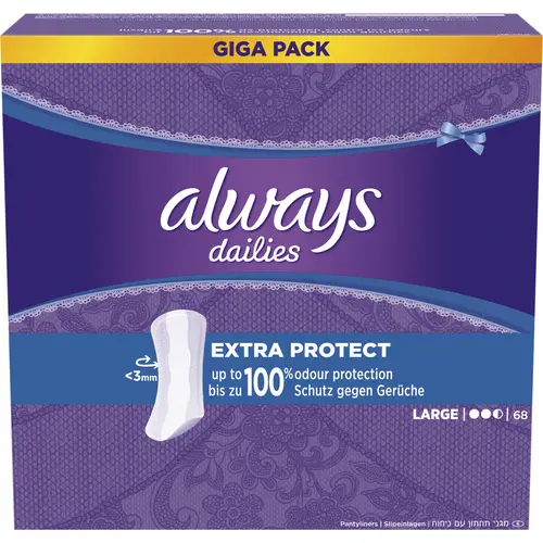 Большие защитные трусики Xtra Protect, мегаупаковка 68 шт.