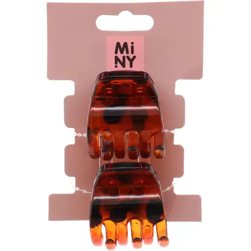 Заколка для волос Miny 2 шт. коричневые