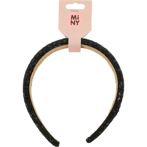 Повязка на голову Miny черная