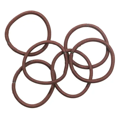 Петля для волос 6 шт. коричневого цвета