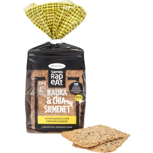 Хлеб с семенами Ростен 250 г Овес и Чиа