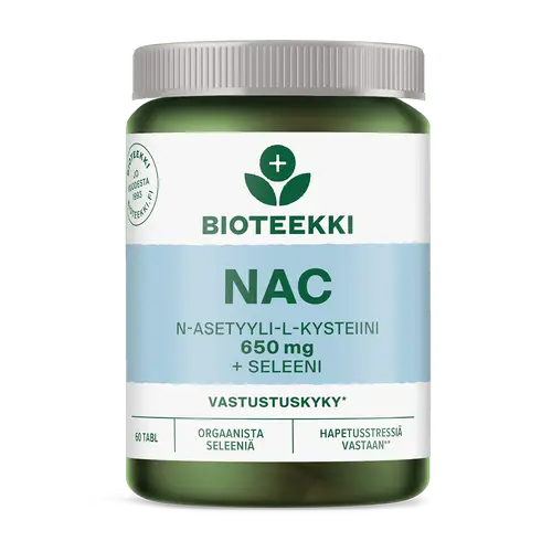 Bioteekki NAC 650 мг + Селен 60 табл.