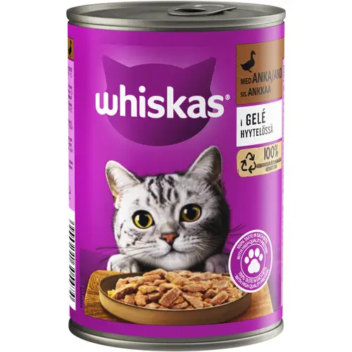 Корм для кошек Whiskas 400 г Утка в желе