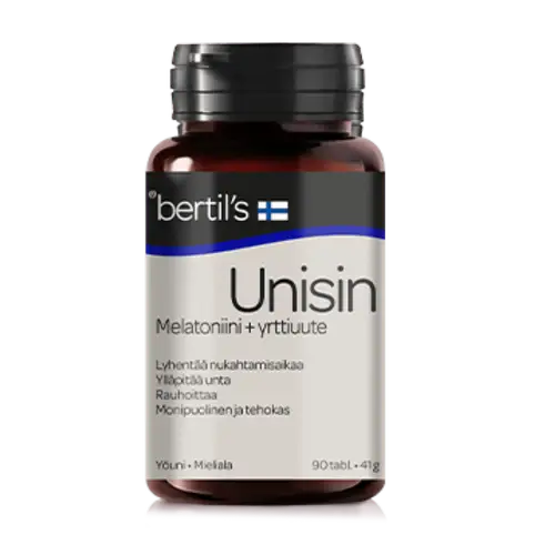 Бертильс Унис 90 табл. - Мелатонин+экстракт трав