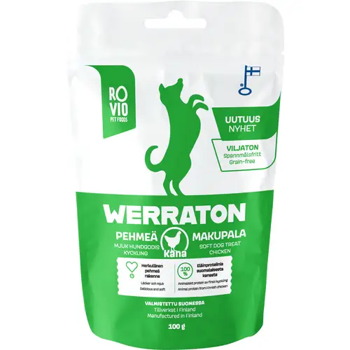 Лакомство для собак Werraton 100 г курица