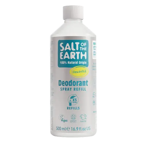 Соль Земли - Сменный блок дезодоранта-спрея без запаха 500 мл