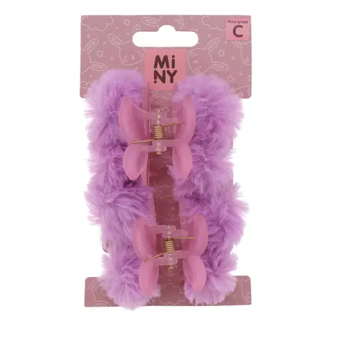 Детский Hiusklipsi Miny 2 шт фиолетовый