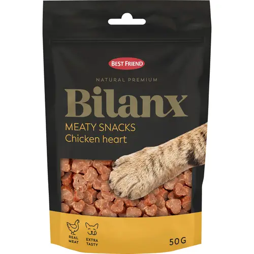 Лакомство для кошек Best Friend 50 г Bilanx Meaty Snacks любимое лакомство для кошек с курицей