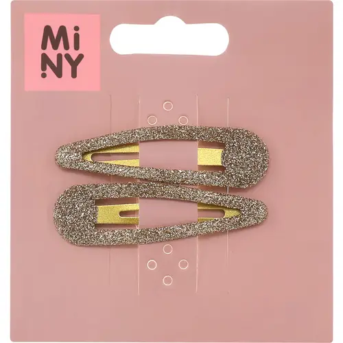 Шпилька для волос Miny 2 шт. золотая