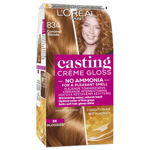 Светлый цвет Gloss 834 Caramel