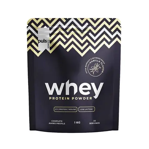 Сывороточный протеиновый порошок Puls Nutrition - Сывороточный протеин Ваниль 1 кг