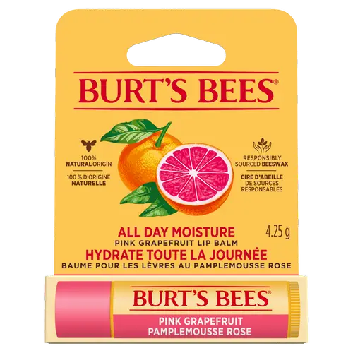 Бальзам для губ Burt's Bees Pink Grapefruit Lip Balm - крем для губ Grapefruit 4,25 г