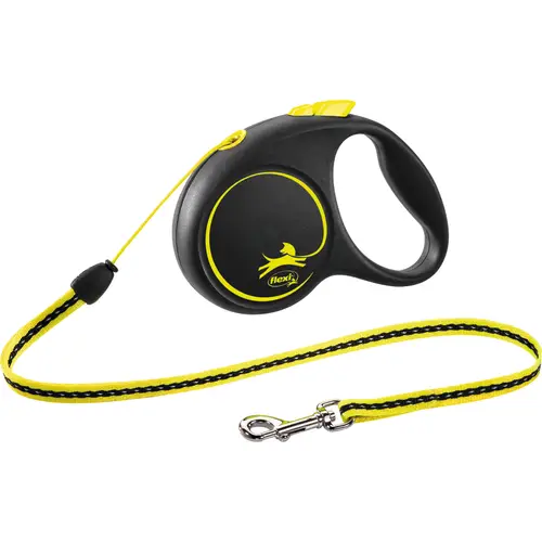 Поводок Flexi 5 м, шнур Fun Neon