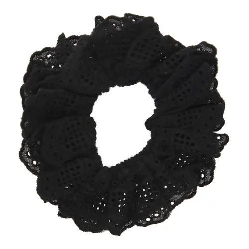 Пончик для волос Miny кружево, черный
