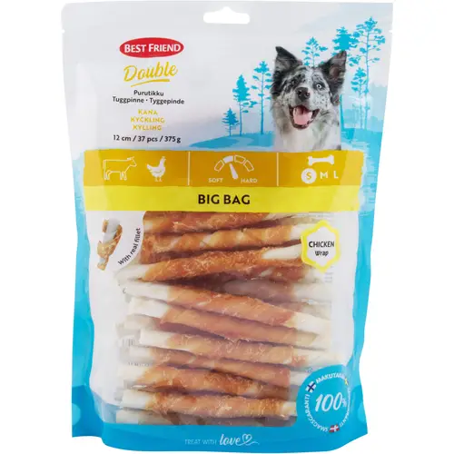 Жевательные палочки Best Friend 37 шт. 375 г Двойная курица