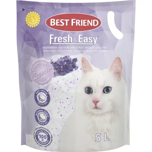 Наполнитель для кошачьего туалета 5 л Fresh & Easy лаванда