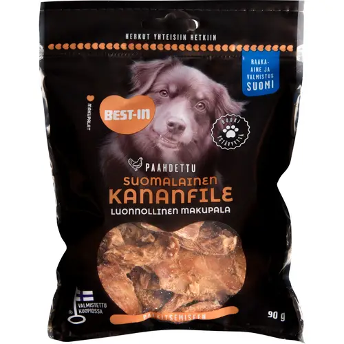 Лакомство для собак 90 г филе курицы по-фински