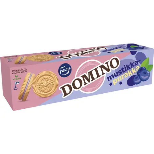 Печенье Домино Fazer 175 г Черничный пирог