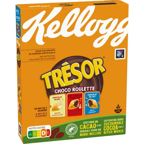 Tresor Kellogg's 375 г хлопья Choco Roulette