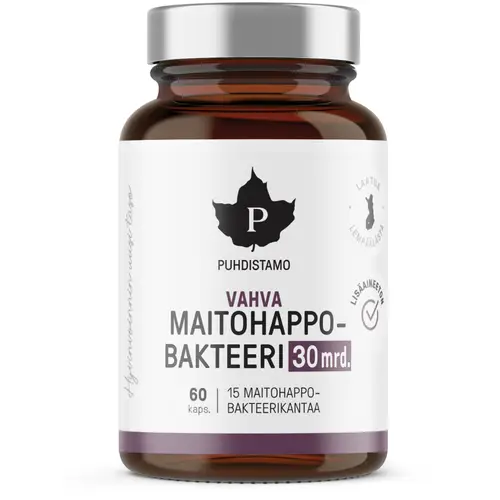 Сильный очиститель молочнокислых бактерий 60 шт. 30 млрд.