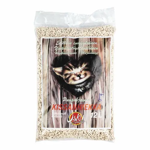 Наполнитель для кошачьего туалета Osku 12 л на деревянной основе