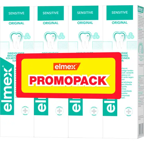 Зубная паста Elmex 4 x 75 мл Sensitive