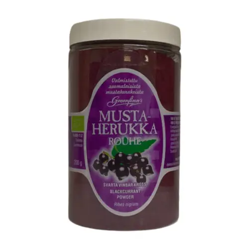 Крупа из черной смородины Greenfinn's 200 г