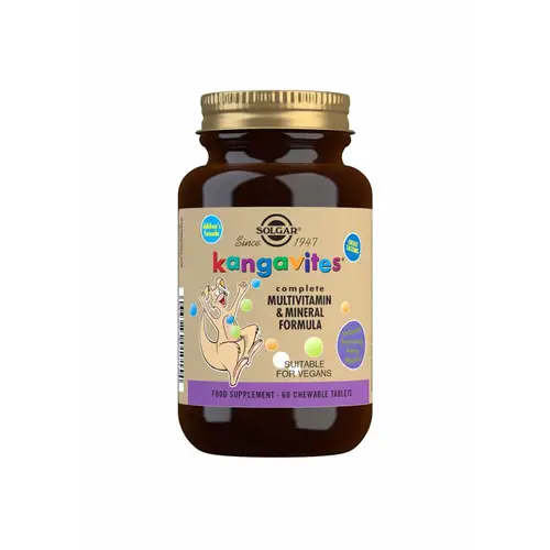 Solgar Kangavites Bouncing Berry - Жевательные мультивитамины для детей 60 табл.