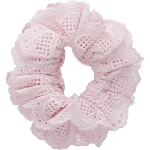 Пончик для волос Miny кружево, розовый