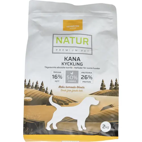 Корм для собак NATUR PREMIUM PET 2 кг курица