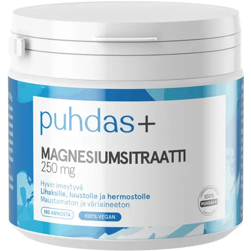 Цитрат магния Pure+ 250 мг 200 г