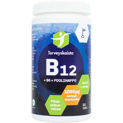 Полоска здоровья B12 + B6 + Фолиевая кислота 90 табл.