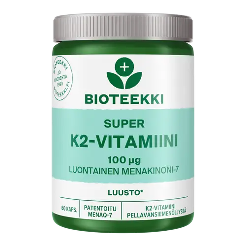 Витамин Super K2 от Biotek, 60 капсул.